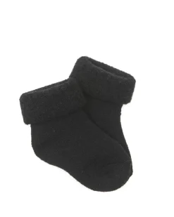 Ankelstrømpe uld, sorte