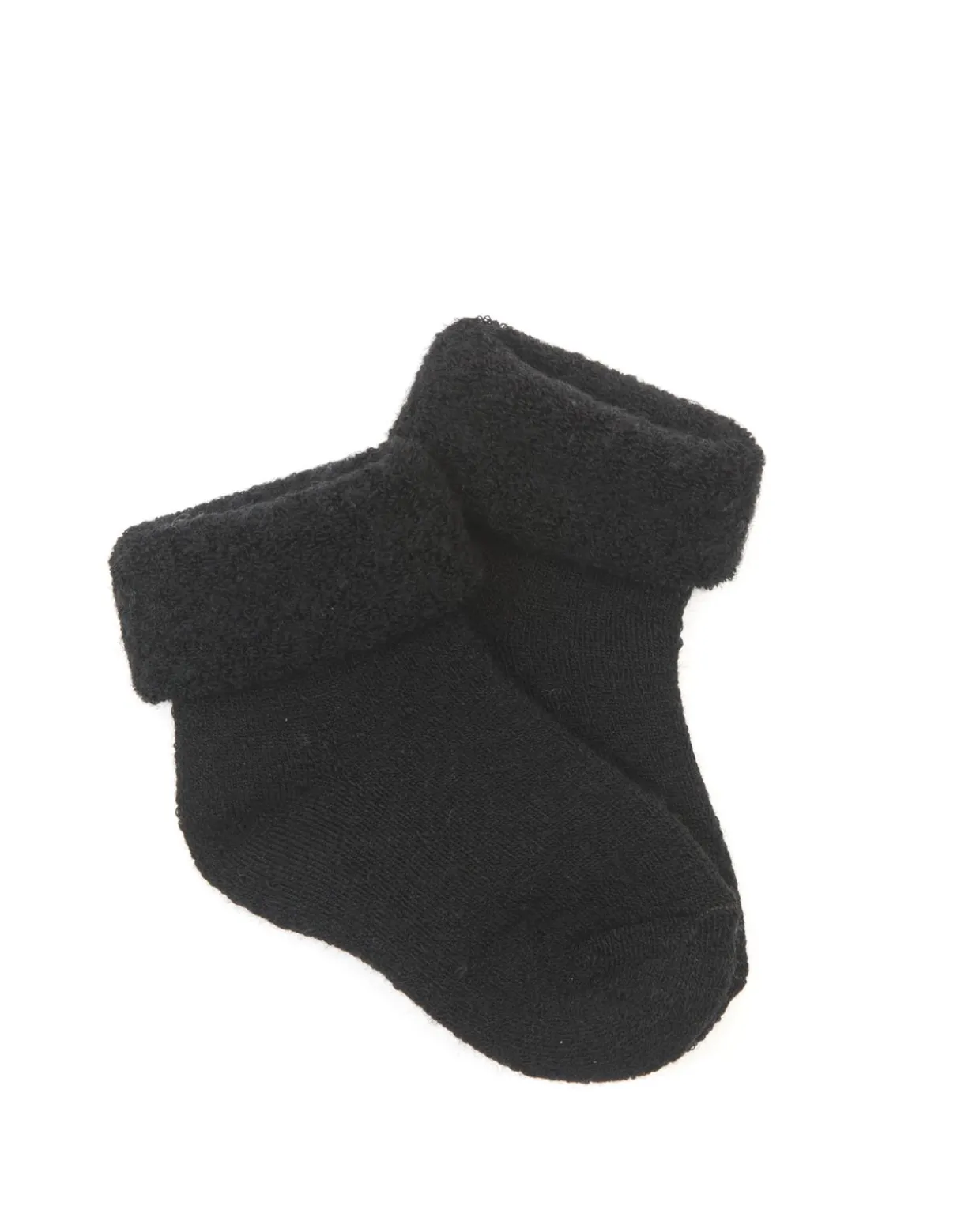 Ankelstrømpe uld, sorte