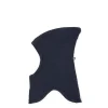 Balaclava, 2 lag, navy drop needle, merino uld