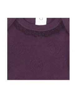 Body hulmønster, aubergine