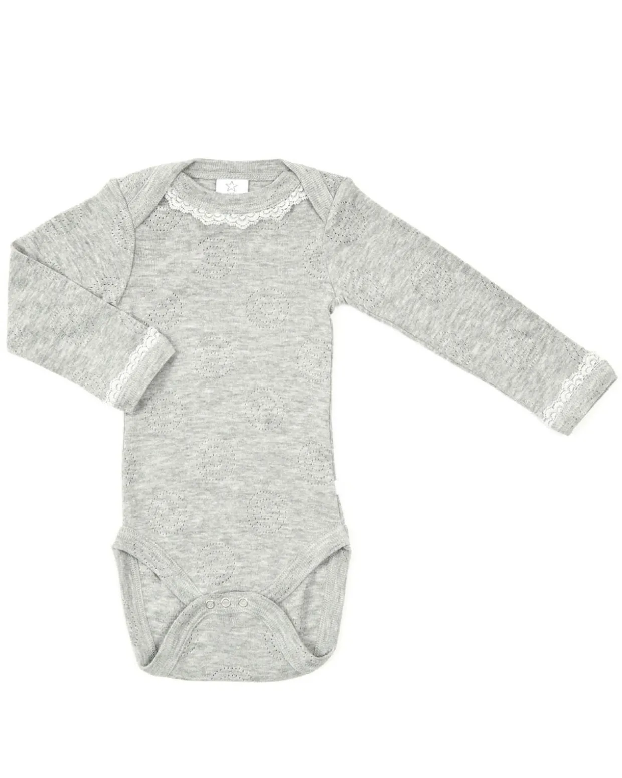 Body hulmønster, lys grå