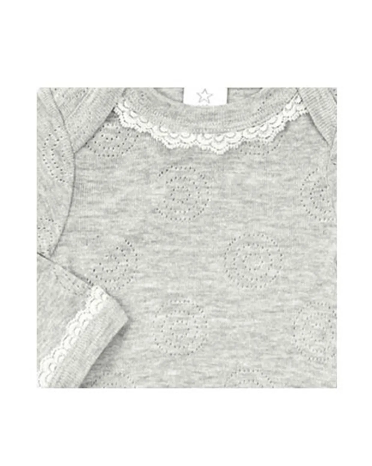 Body hulmønster, lys grå