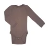 Body LS, rose brown drop needle, merino uld