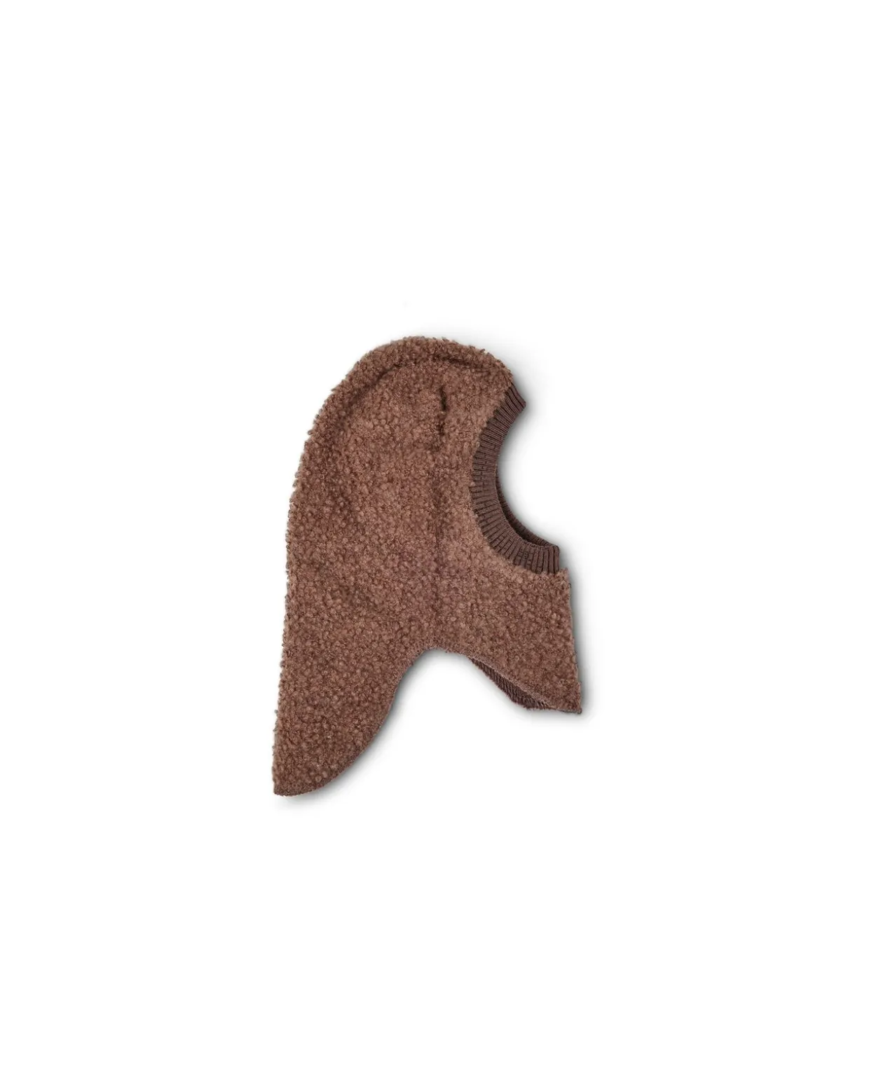 Elefanthue bouclé merino uld, rose brown