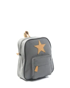 Kanvas rygsæk, mørk grå