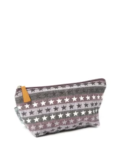 Kanvas toilettaske, stjerner