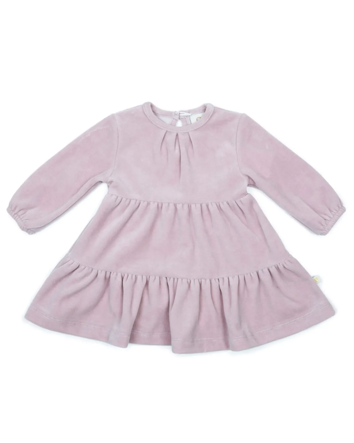 Kjole, velour, pudder