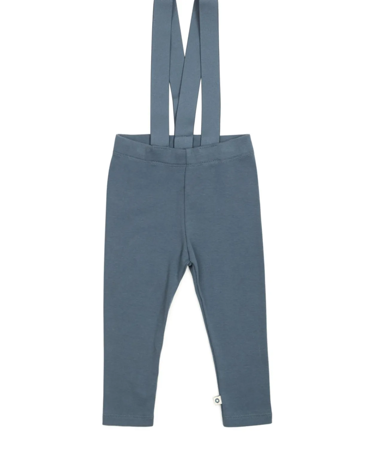 Leggings m. seler, denim