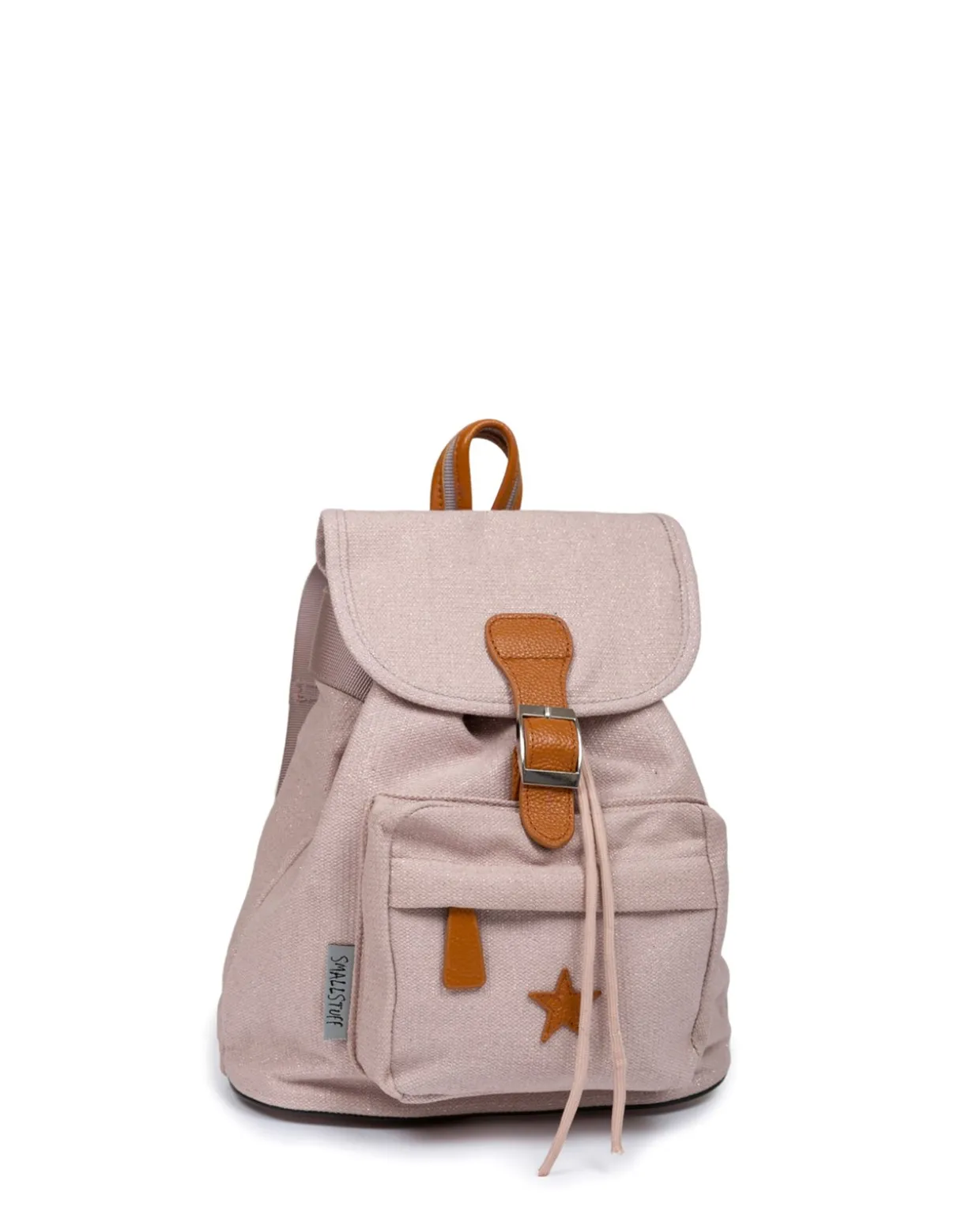 Mulepose rygsæk, pudder/ guld