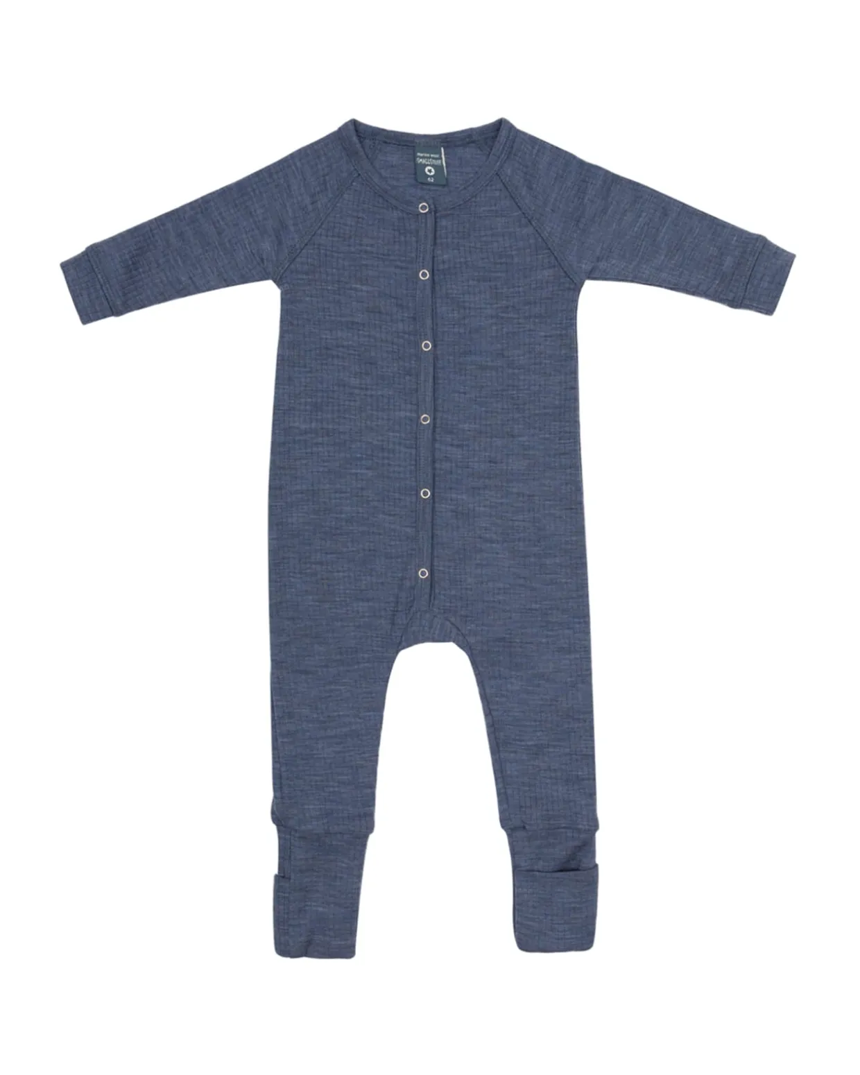 Natdragt, denim melange