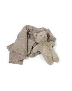 Nusseklud, bouclé merino uld, nature