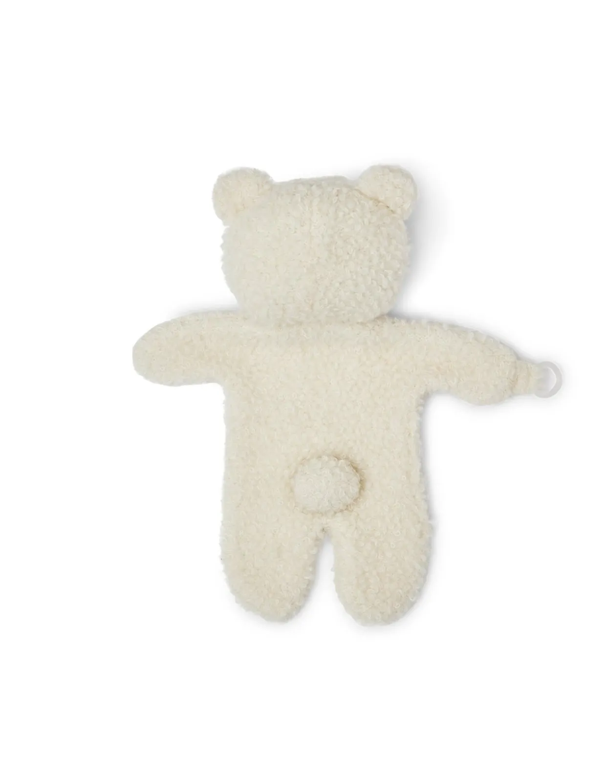 Nusseklud, bouclé merino uld, off white