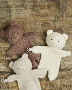 Nusseklud, bouclé merino uld, nature