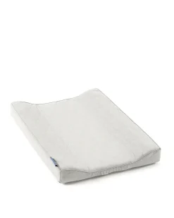 Puslepude, quiltet lys grå