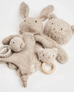 Rangle, bamse, bouclé merino uld, nature
