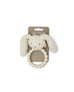 Rangle på silikone ring, bouclé kanin