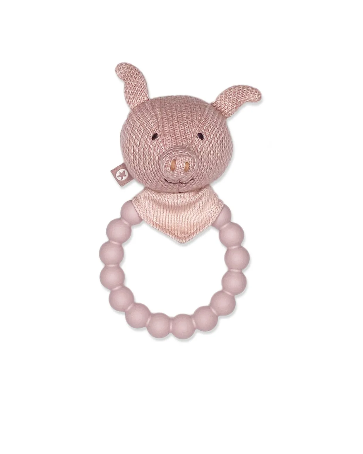 Silikone rangle, gris, sart rosa