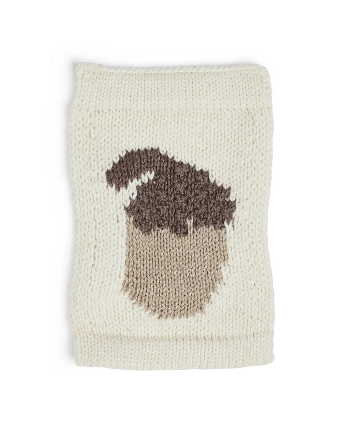 Strikket flag, nød, natur