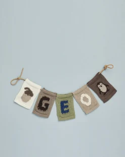 Strikket flag, pingvin, natur