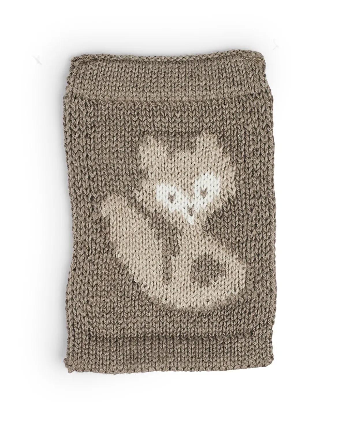 Strikket flag, ræv, natur