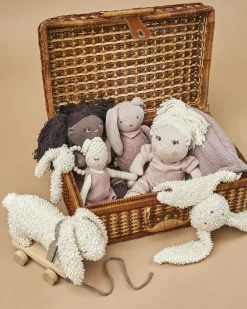 Trækdyr, kanin, off white